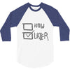 now or later 3/4 Sleeve Shirt