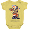 never surrender Baby Bodysuit