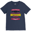 i never dreamed i'd grow up to be a super cool motocross mom but here V-Neck Tee