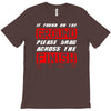 please drag across the finish line T-Shirt