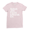 space team Ladies Fitted T-Shirt