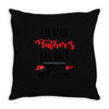 i'm your father's day gift mom says you're welcome Throw Pillow