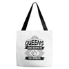 Queens Are Born In December Tote Bags