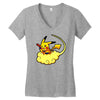pikagoku Women's V-Neck T-Shirt