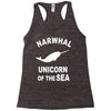 narwhals Racerback Tank