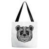 panda zentagle Tote Bags