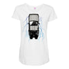delorean 2 Maternity Scoop Neck T-shirt