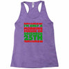 i'm only a morning person on december 25th Racerback Tank