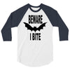 beware i bite 3/4 Sleeve Shirt