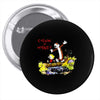 calvin hobbes Pin-back button