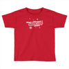 what a difference a snow day makes Toddler T-shirt