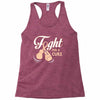Fight For a Cure Uterine Cancer Awareness Racerback Tank