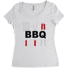 bbq Women's Triblend Scoop T-shirt