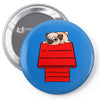 snoopy parody pug w Pin-back button