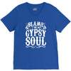 blame it on my gypsy soul V-Neck Tee