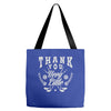 thank you very little Tote Bags