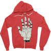 the hand of destiny Zipper Hoodie