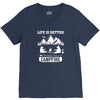 Life Is Better Around The Campfire V-Neck Tee