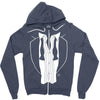 late night tux Zipper Hoodie