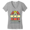 outdoor style Women's V-Neck T-Shirt