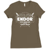 save endor Ladies Fitted T-Shirt