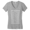 joy division unknown pleasures Women's V-Neck T-Shirt