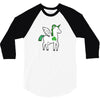 irish unicorn 3/4 Sleeve Shirt