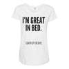 great in bed Maternity Scoop Neck T-shirt