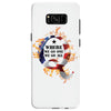 American Flag Q Fire Samsung Galaxy S8