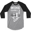 Wine Club 3/4 Sleeve Shirt