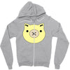 roadhog piggy icon Zipper Hoodie