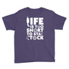 life too short to stay stocked Youth Tee