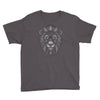 lion face lines Youth Tee