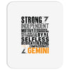 Strong Independent Motivated Gemini Mousepad