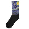 tardis starry night Socks