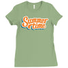 summer time Ladies Fitted T-Shirt