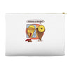 posh pizza (colab with rpadame) Accessory Pouches