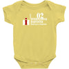 case ih farm center line Baby Bodysuit