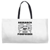 research porpoises Weekender Totes
