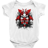 samurai mask of doom Baby Bodysuit