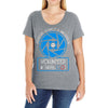 aperture science volunteer Ladies Curvy T-Shirt