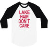 lake hair don't care 3/4 Sleeve Shirt