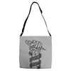 never stop fighting spirit Adjustable Strap Totes