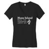 inspired by the film   enter the dragon Women's V-Neck T-Shirt