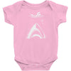shark attack swimmer Baby Onesie