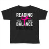 Reading Yoga Wine Balance Toddler T-shirt