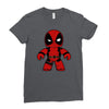 deadpool robot Ladies Fitted T-Shirt