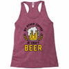 my other coffee is craft beer Racerback Tank