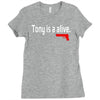 tony is alive sopranos Ladies Fitted T-Shirt