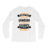 Super Cool Grandson Of A Freaking Awesome Grandpa Long Sleeve Shirts